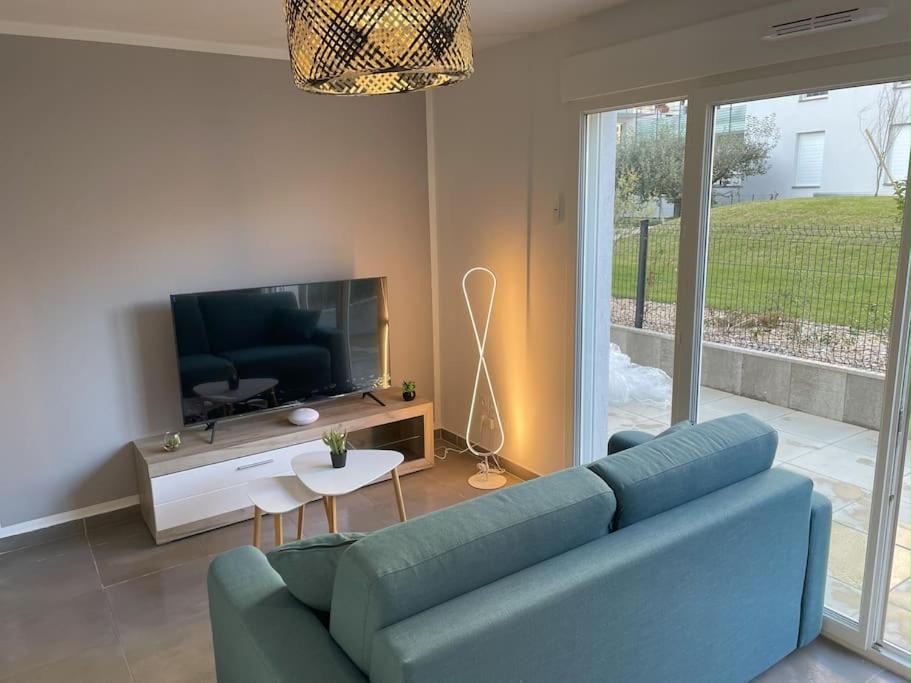 L'Appartement Bleu-T2-Annemasse Esterno foto